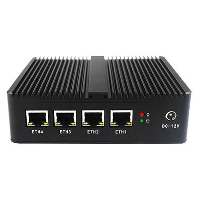 Industrial Nano J4105 4 Lan Port Mini PC Fanless Soft Router With WIFI Support PFsense