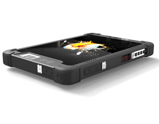 MT6761 NFC RJ45 Lan Port 8 Inch Rugged Tablet Computer RS232 Barcode Scanner Face Recognition UHF RFID