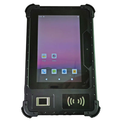 8 Inch MT6762 8 core Rugged Android Tablet Pc With RJ45 RS232 SMA Port With Barcode Scanner Fingerprint UHF RFID