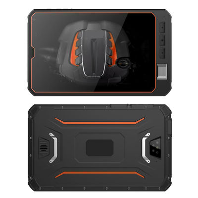 Octa Core Android 9.0 Ruggedized Tablet Pc 10 Inch with IP68 NFC Fingerprint 2D 1D Barcode Scanner