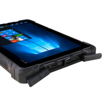 10.1 inch N4120 Windows 10 Industrial Rugged Tablets PC with RS232 COM Touch Screen Fingerprint