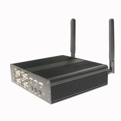 RK3399 Android Fanless industrial mini pc 4COM 5USB daul wifi BT iptv receiver