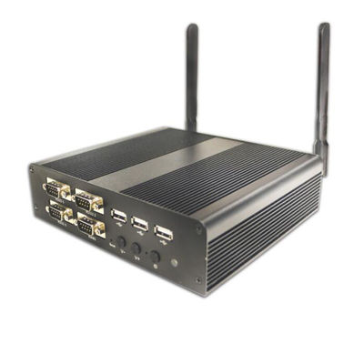 RK3399 Android Fanless industrial mini pc 4COM 5USB daul wifi BT iptv receiver
