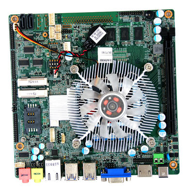 Haswell Dual Core H81 lga 1150 Chipset 2COM industrial mainboard onboard 2GB RAM With PCIE X16