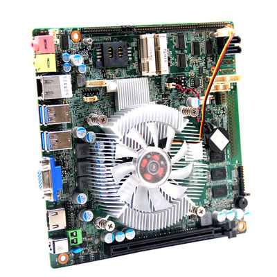 Haswell H81 Dual Core Processor Motherboard 6 Com With PCIE X16 GPIO
