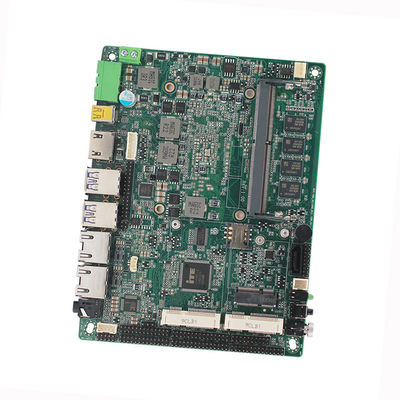Skylake i7-6500U DDR4 2 lan 6 com mini pc industrial mainboard 4K display Wide voltage power