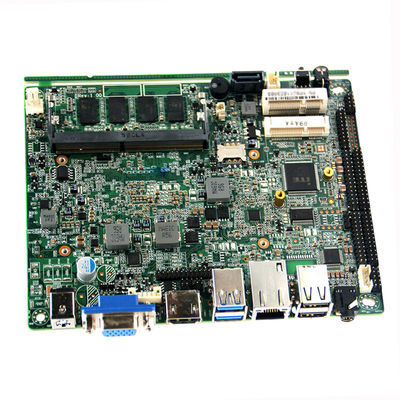 3.5" Skylake-U I7-6500U Industrial Computer Motherboard Onboard 4GB DDR4 RAM