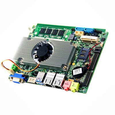 Broadwell-U i3 i5 i7 Industrial PC Mainboard 3.5 Inch BGA1168 Onboard DDR3L 6COM 2LAN