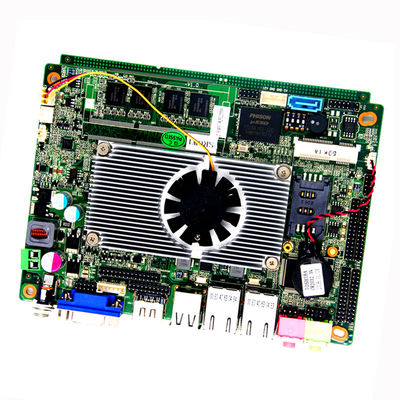 Atom D2550 Industrial Mini Pc Motherboard 3.5" Onboard 2GB DDR3 2 LAN 6 COM