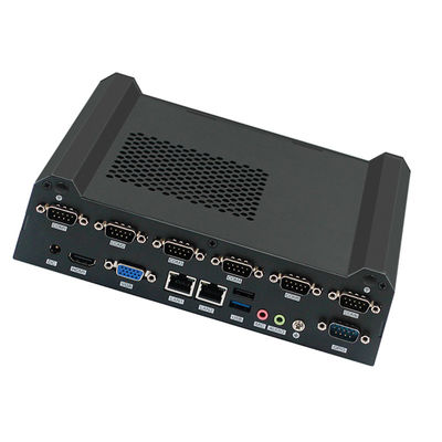 Intel® 8th generation i3 i5 i7 dual LAN 6 serial port industrial mini PC computer
