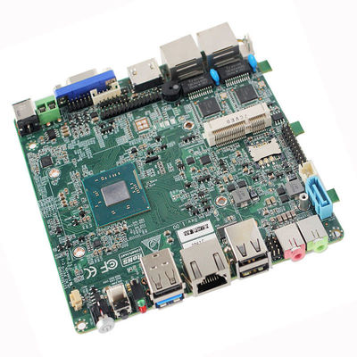 Quad Core E3845 Itx Industrial Mini Nano Motherboard RJ45 RS232 Console 2 LAN