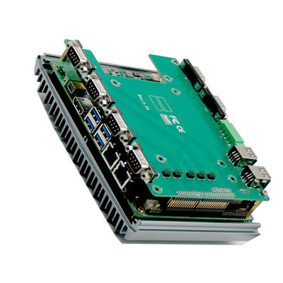 11 Gen 6COM 2LAN Industrial Embedded Computer , Fanless Mini PC Celeron 6305 CPU