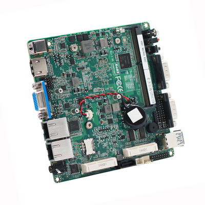 Quad Core Intel® J4125 Fanless Nano Motherboard 6 COM 2 LAN Industrial Mainboard