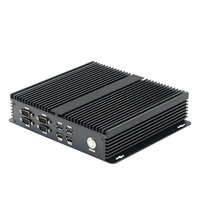Industrial 12V Mini Computer , Embedded Mini PC Dual Core Intel Broadwell 5th I3 I5 I7 CPU