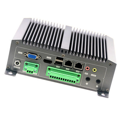Embedded 12 Volt Mini Computer , Custom Fanless PC Dual Core D2550 N2600 N2800