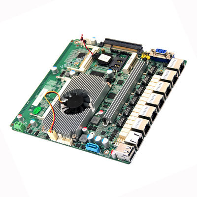 Network Security Firewall Motherboard Quad Cores J1900 6 Lan Mini Itx pfsense router