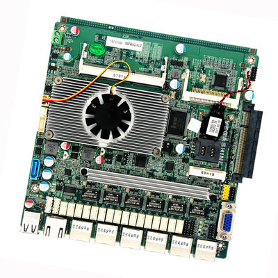 Network Security Firewall Motherboard Quad Cores J1900 6 Lan Mini Itx pfsense router