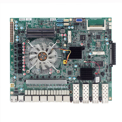 H110  Pc Firewall Motherboard 6 NIC 4 SFP Port Bypass For Firewall Pc Pfsense Router