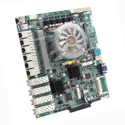 H110  Pc Firewall Motherboard 6 NIC 4 SFP Port Bypass For Firewall Pc Pfsense Router