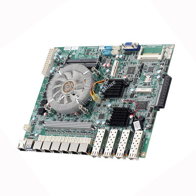 H110  Pc Firewall Motherboard 6 NIC 4 SFP Port Bypass For Firewall Pc Pfsense Router