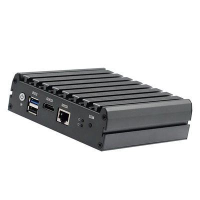 Quad Core J1900 Firewall PC , Fanless Mini Computer Support PFsense Mikrotik