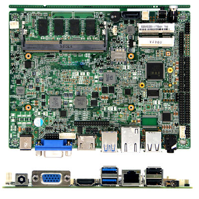 6COM Industrial 3.5 And 4 Inch Motherboard Skylake Dual Cores I3-6100U Onboard DDR4