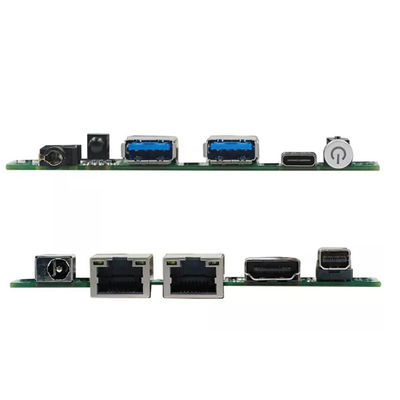 RS232 COM industrial Dual Lan Motherboard 11th Celeron 6305 CPU NUC 4K display
