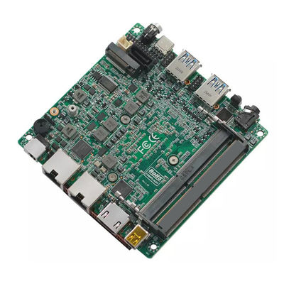 RS232 COM industrial Dual Lan Motherboard 11th Celeron 6305 CPU NUC 4K display