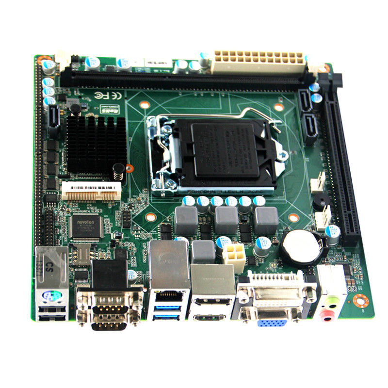 LGA1150 Intel 4th i3-i5-i7 H81/B85/H87 industrial motherboard DDR3 ram DP DVI HDMI VGA display 10 COM