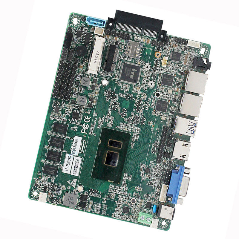 Skylake-U I3-6100U 3.5 And 4 Inch Motherboard Onboard DDR4 Dual ethernet port