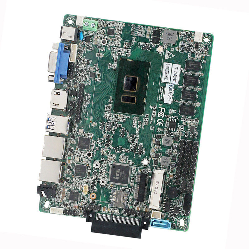 Kaby Lake-U I7-7500U 3.5 Inch Motherboard Industrial 6 Com 2 Lan PCIE X4 DDR4 RAM