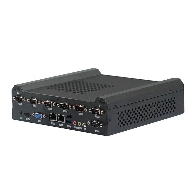 Intel® Core™ 2th i3 i5 i7 industrial computer 6 COM 2 LAN mini pc DC power