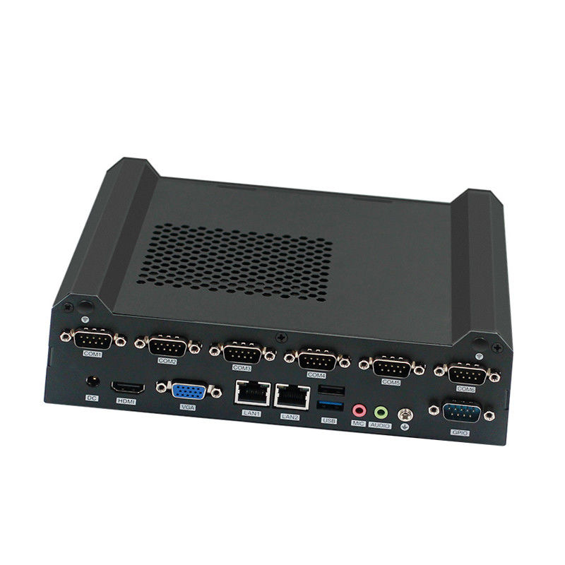 6 COM 2 NIC industrial mini PC 6th Gen Intel® Skylake dual core i3 i5 i7 embedded computer