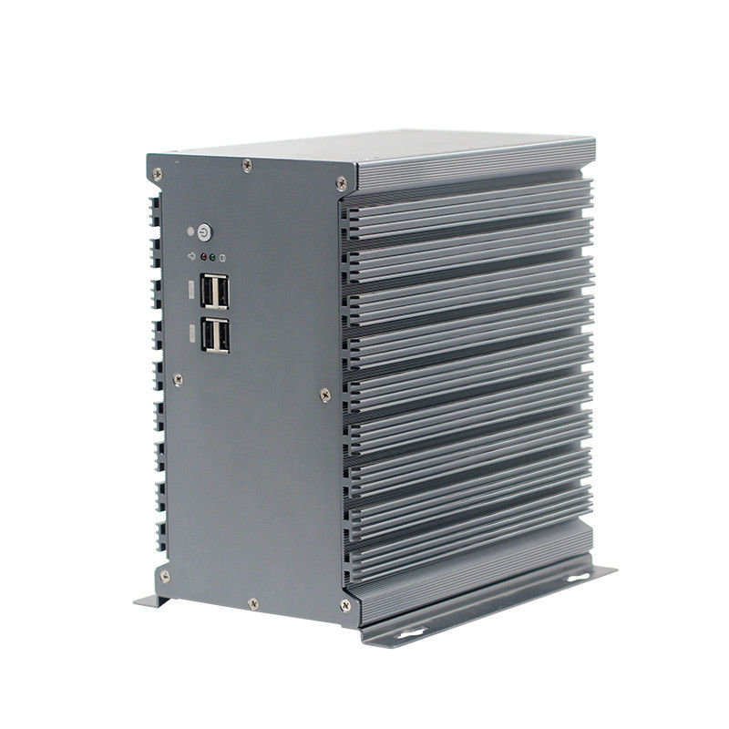 2 COM Industrial Embedded PC With Kaby Lake R 8th Gen I3 I5 I7 Dual Core CPU